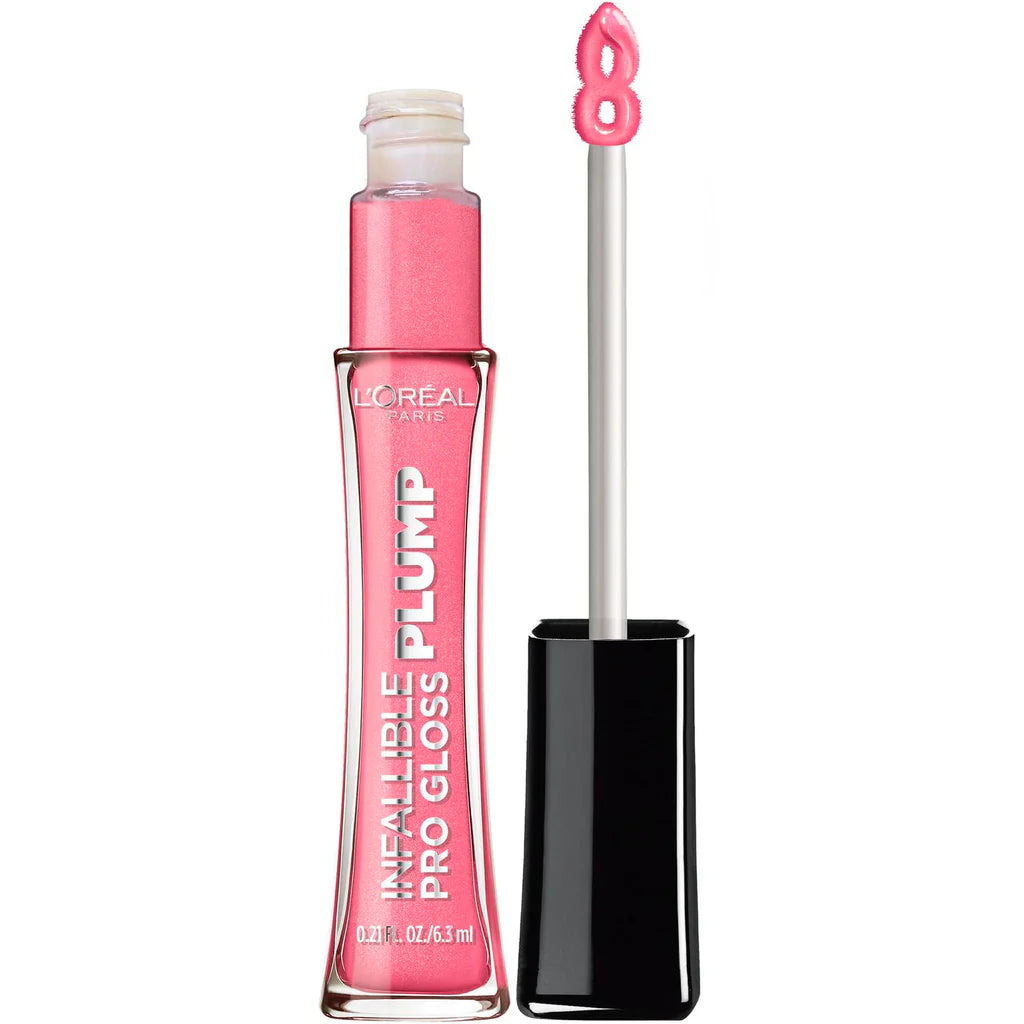 Loreal Infallible Pro Gloss Plump Lip Gloss # 603 Blush Gleam Full View